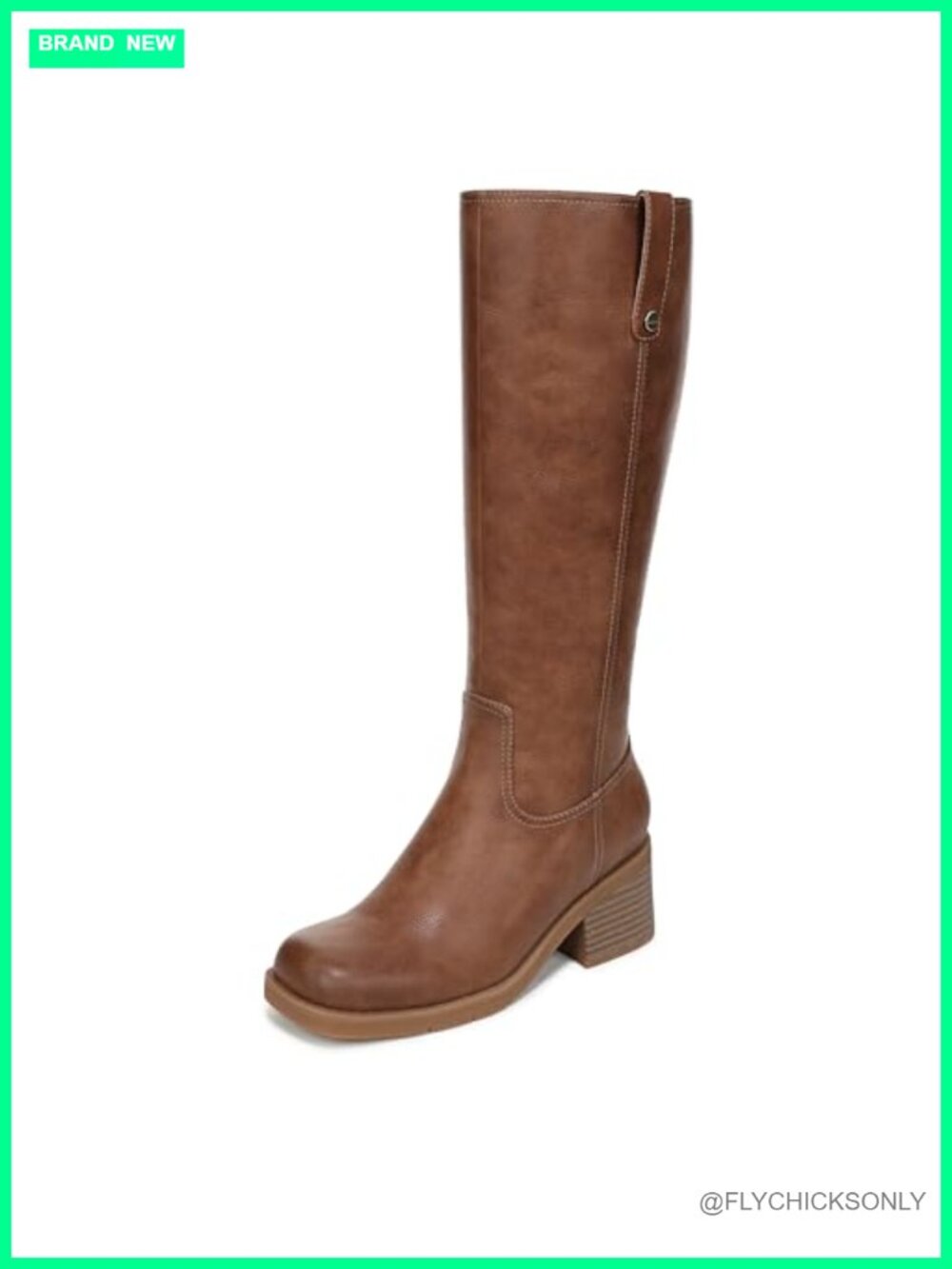 Women's Joplin Knee High Western Boots Faux Leather Comfortable
